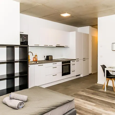 شقة Modern Workers Near Kleve - 1 Bedroom - 3 Single Beds *