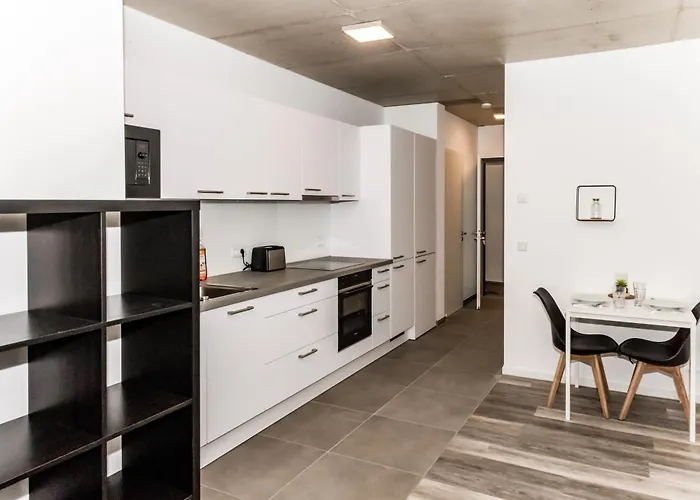 Апартаменты Stylisches Neubau In Bedburg Hau